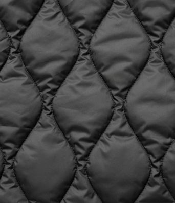 Reversible Durable Water Repellent Curved Hem Casual Quilted Jacket with Pockets