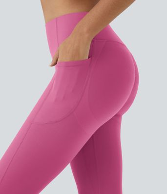 Halara UltraSculpt™ High Waisted Scrunch Butt Lifting Tummy Control Pocket Shaping Capri Training Leggings