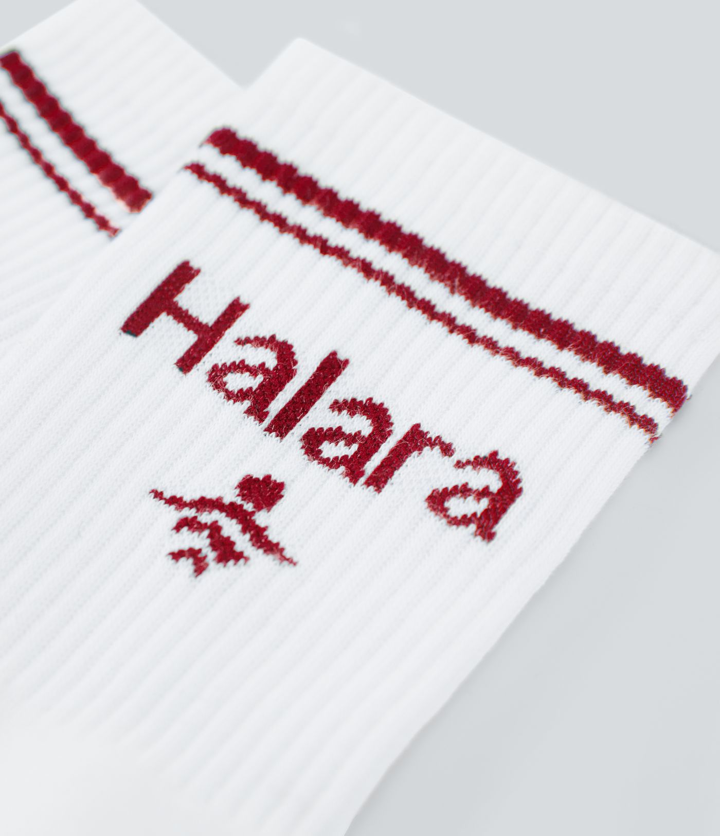 Halara Pickleball-Crew-Socken mit Buchstaben