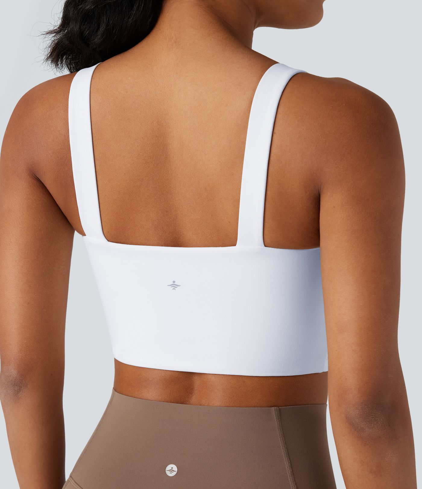 Halara UltraSculpt™ Light Support Molded Cups Push-Up Yoga Sports Bra Top