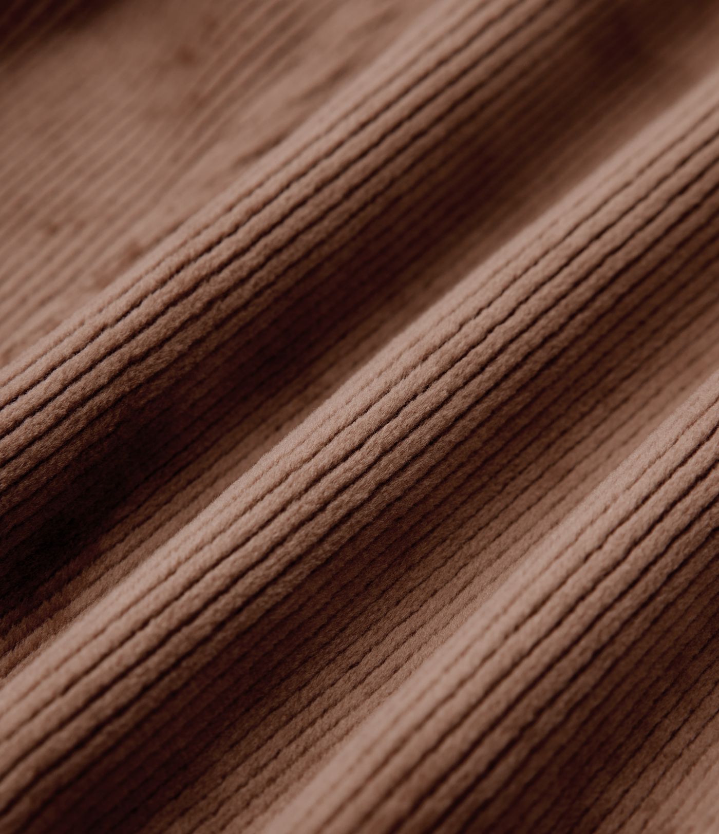 Ribbed Knit Long Sleeve Fleece Casual Jacket