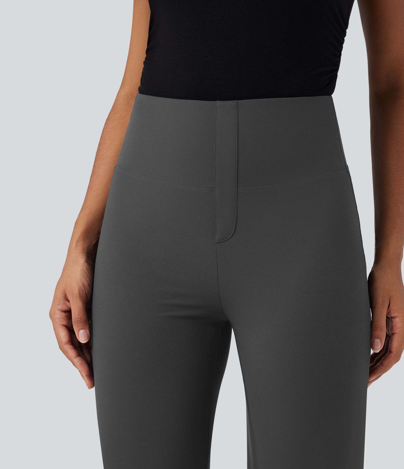 Halara UltraSculpt™ High Waisted Tummy Control Straight Leg Work Pants with Pockets