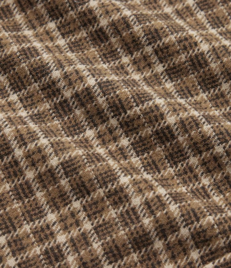 Plaid Casual Jumpsuit with Pockets