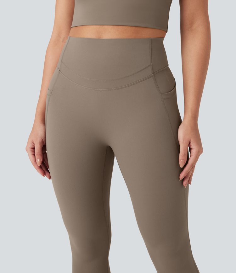 Legging d'entraînement gainant galbant taille haute avec poches Halara UltraSculpt™