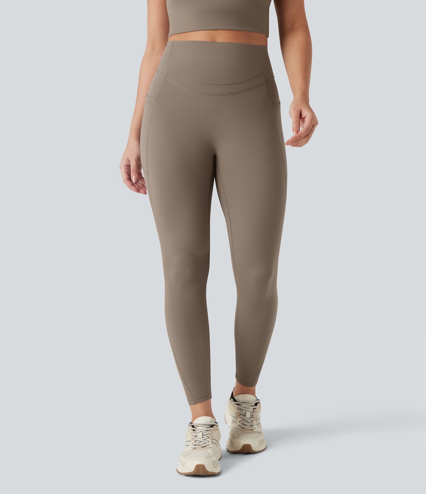 Legging d'entraînement gainant galbant taille haute avec poches Halara UltraSculpt™