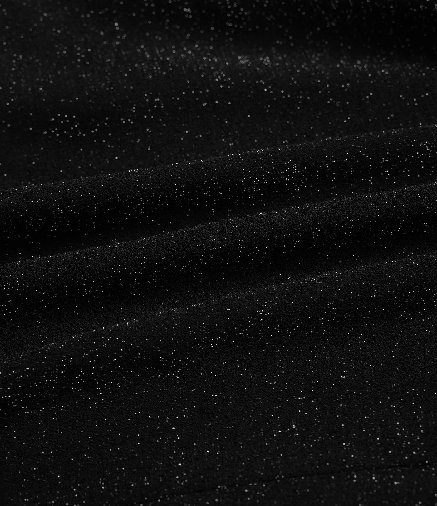 Round Neck Long Sleeve Ruched Bodycon Mini Sparkle Party Dress