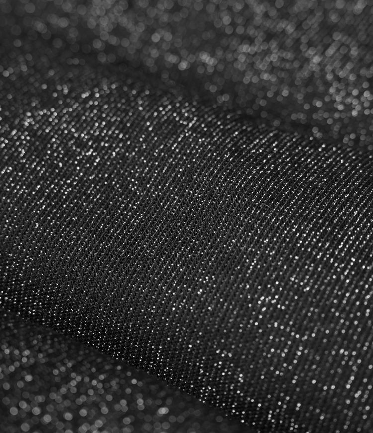 High Neck Drawstring Hem Metallic Casual Padded Jacket with Pockets