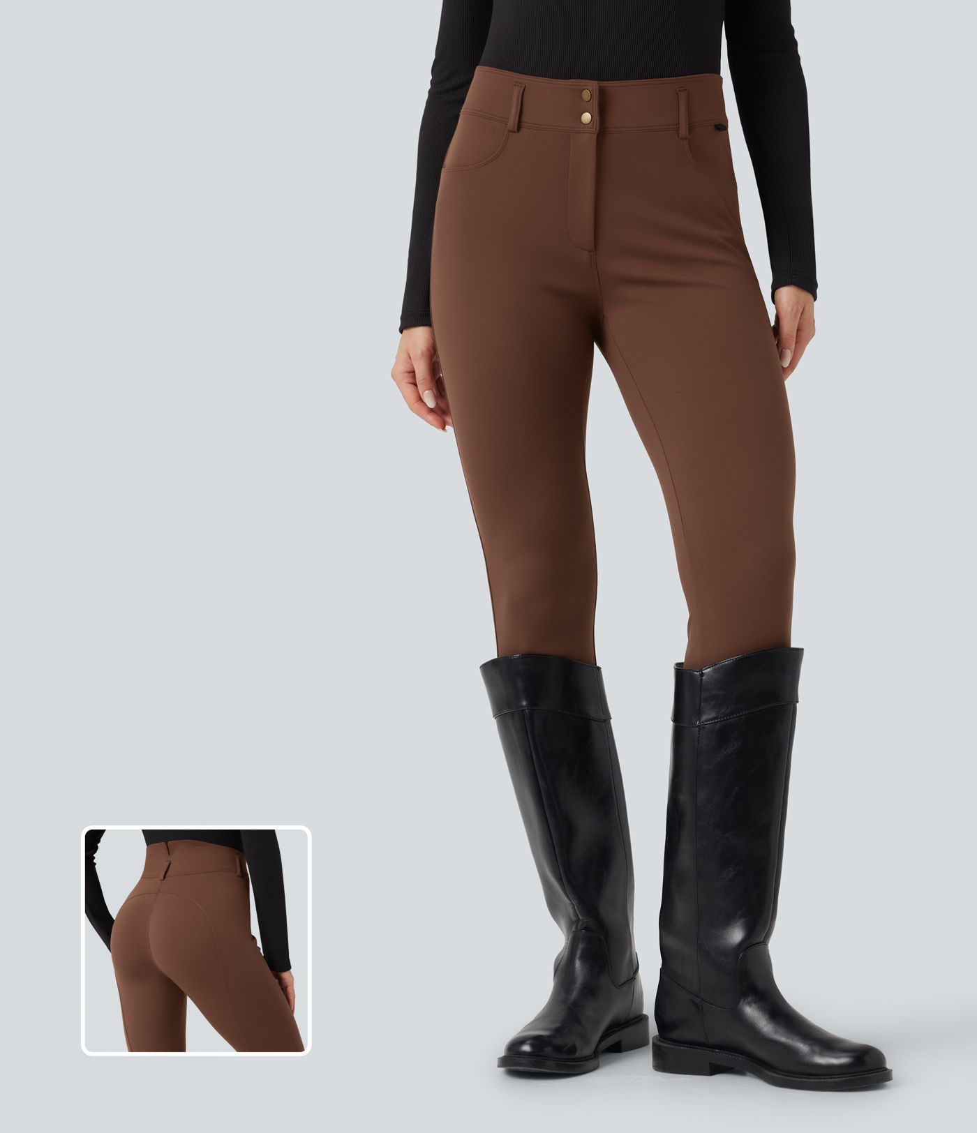 DayStretch Mid Rise 7/8 Skinny Pants with Pockets