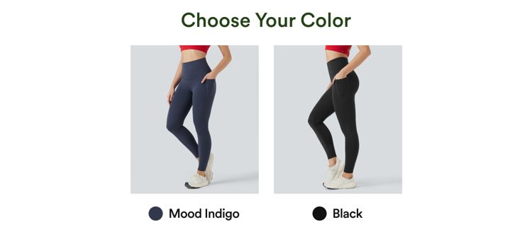 <p style="min-height: 24px"></p>
<p style="text-align:left;"><span style="color: rgb(36,67,23);font-size: 18px;"><strong>1. Pick your preferred color </strong> </span></p>
<p style="text-align:left;"><span style="color: rgb(36,67,23);">If selected, you'll be sent your preferred product in the color chosen. However, if the product is unavailable, we will ship a different product or color in your size. </span></p>
