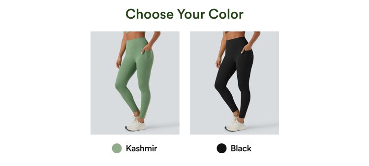 <p style="min-height: 24px"></p>
<p style="text-align:left;"><span style="color: rgb(36,67,23);font-size: 18px;"><strong>1. Pick your preferred color </strong> </span></p>
<p style="text-align:left;"><span style="color: rgb(36,67,23);">If selected, you'll be sent your preferred product in the color chosen. However, if the product is unavailable, we will ship a different product or color in your size. </span></p>
