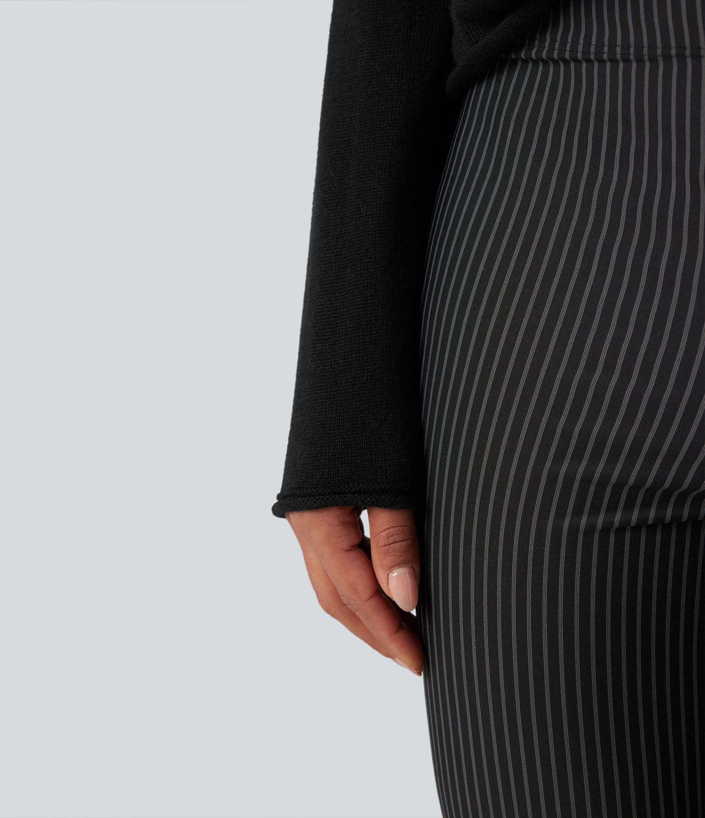 Henley Neck Long Sleeve Work Jumper