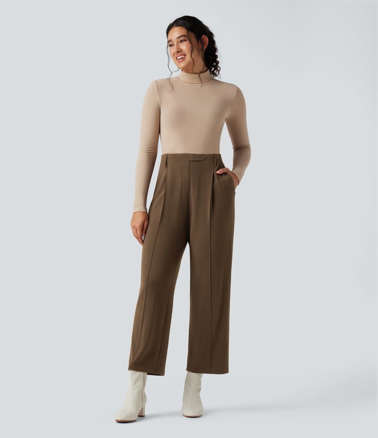 Thermo-Arbeitshose mit hohem Bund und Taschen Thermo-Arbeitshose mit hohem Bund und Taschen