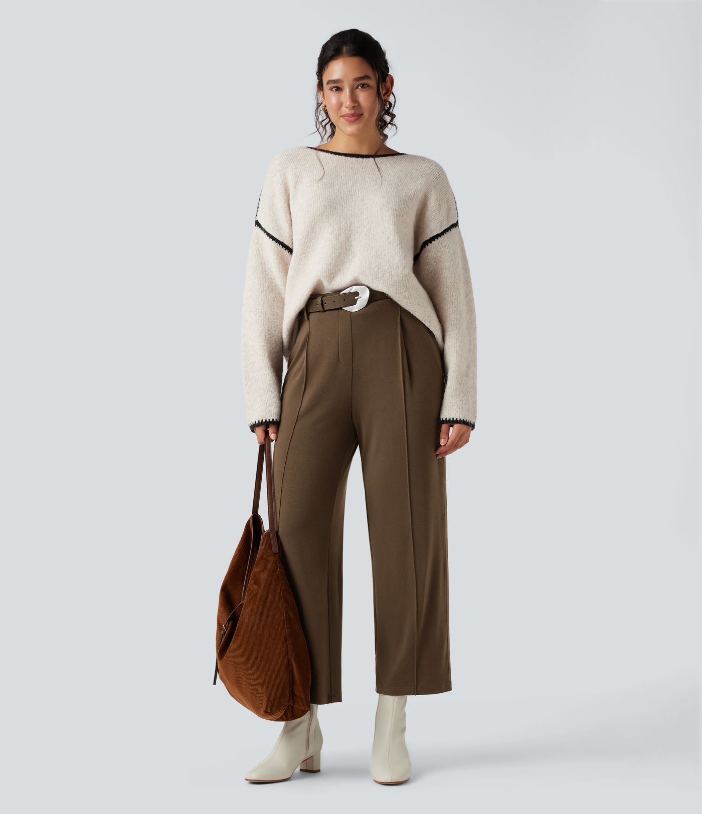 Thermo-Arbeitshose mit hohem Bund und Taschen Thermo-Arbeitshose mit hohem Bund und Taschen