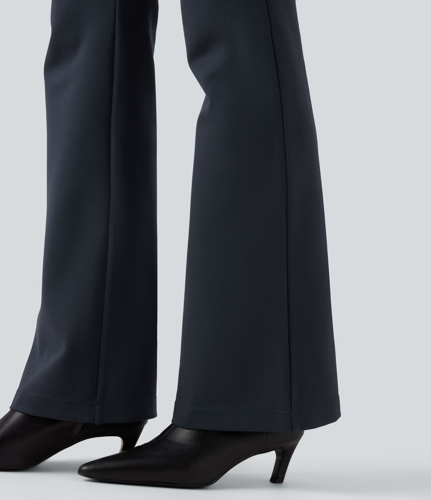 Halara Flex™ Wear-Resistant Mid Rise Ponte Roma Work Bootcut Pants