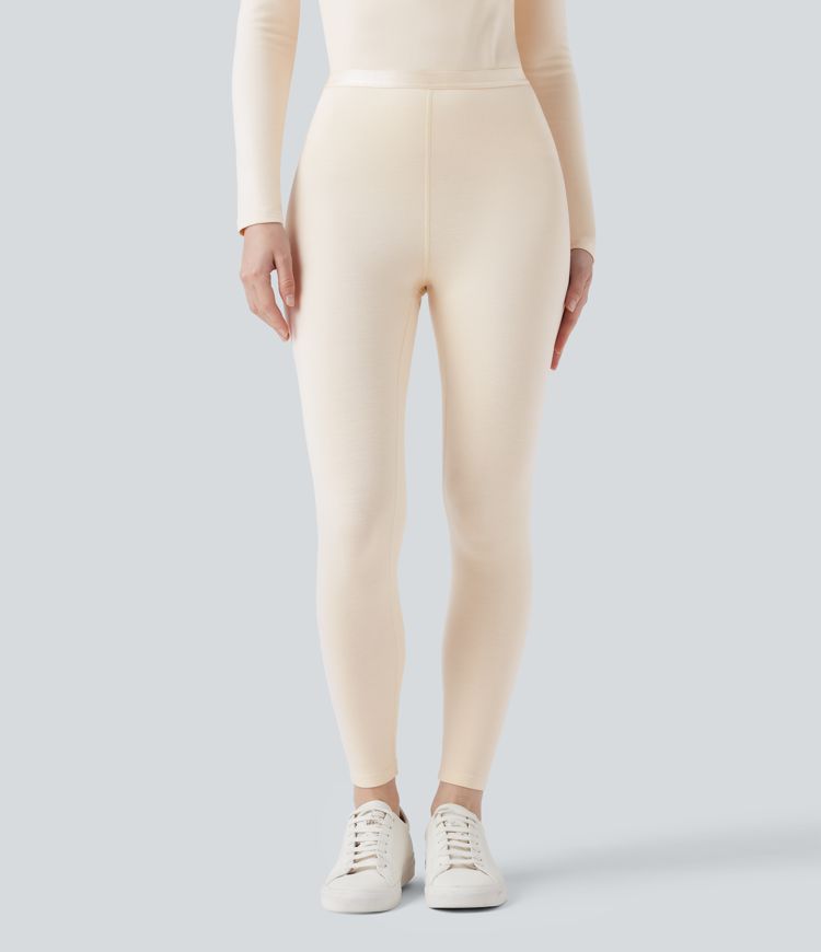 Leggings mi-hauts 7/8, décontractés et chauffants