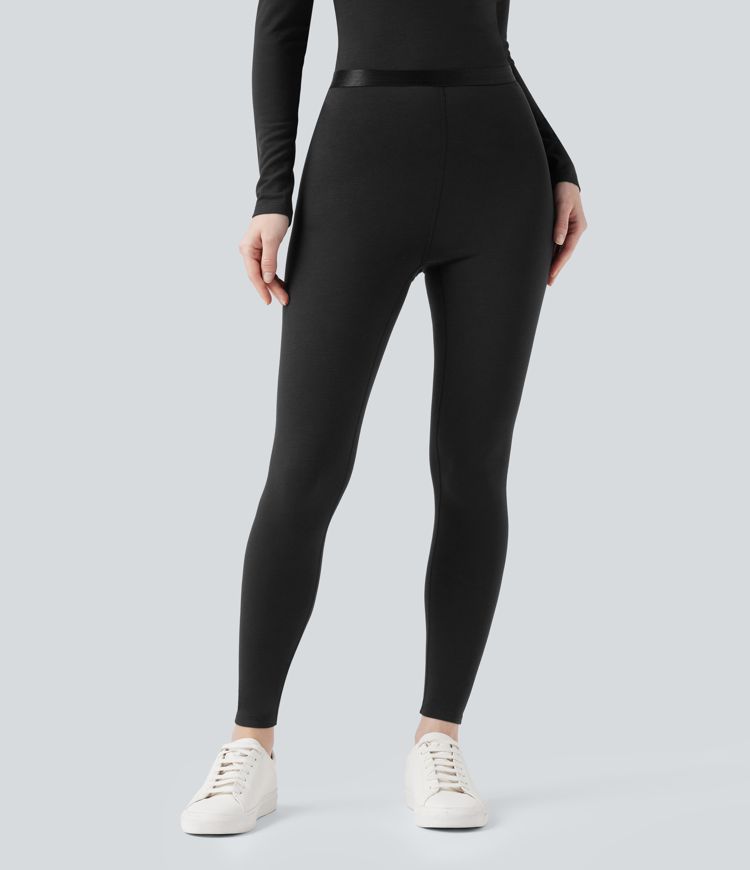 Halara HeatCore - Lässige 7/8-Leggings mit mittelhohem Bund - wärmend