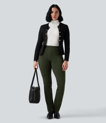 Verschleißfeste, mittelhohe Ponte Roma-Arbeitshosen mit schmalem Schnitt und Taschen