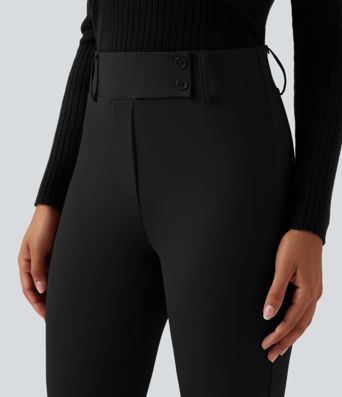 Halara Flex™ DayStretch High Waisted Flare Work Pants with Pockets