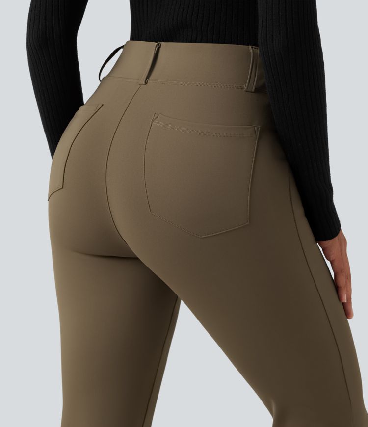 Halara Flex™ DayStretch High Waisted Flare Work Pants with Pockets