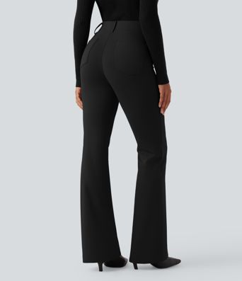 Halara Flex™ DayStretch High Waisted Flare Work Pants with Pockets