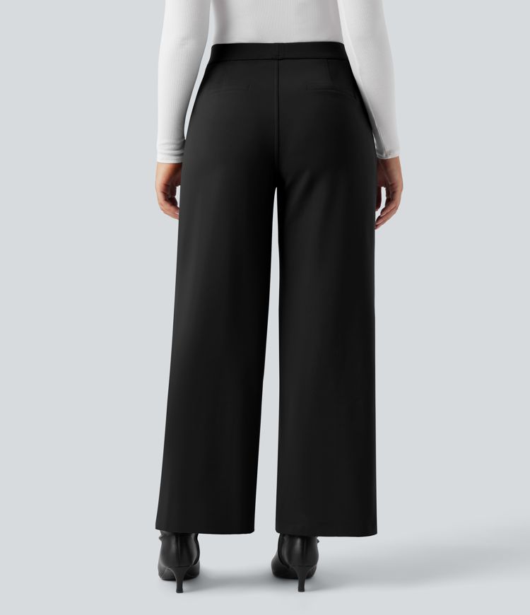 Pantalon de travail thermique doux taille haute à coupe droite avec poches SoftlyZero™