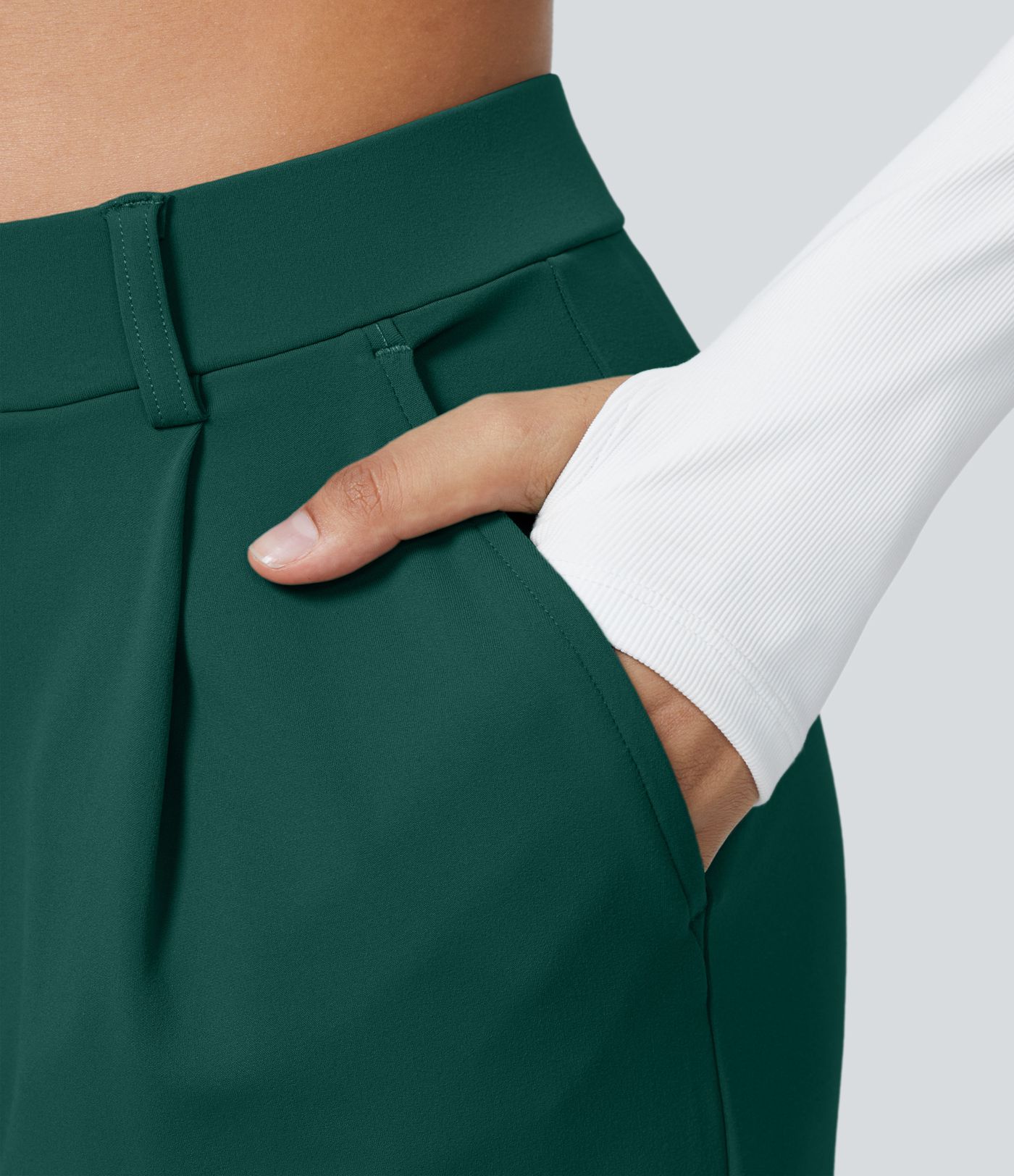 Halara Flex™ DayStretch High Waisted Pocket Straight Leg Work Pants