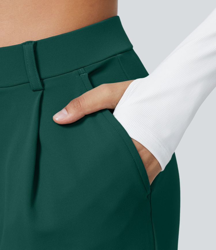 Halara Flex™ DayStretch High Waisted Pocket Straight Leg Work Pants