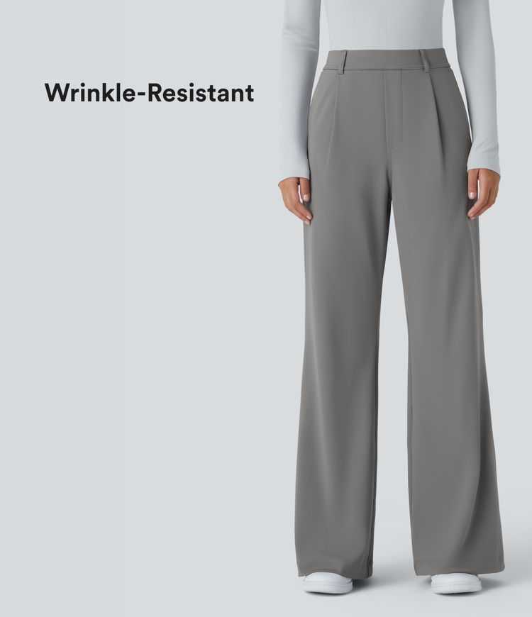 Halara Flex™ High Waisted Pocket Work Flare Pants