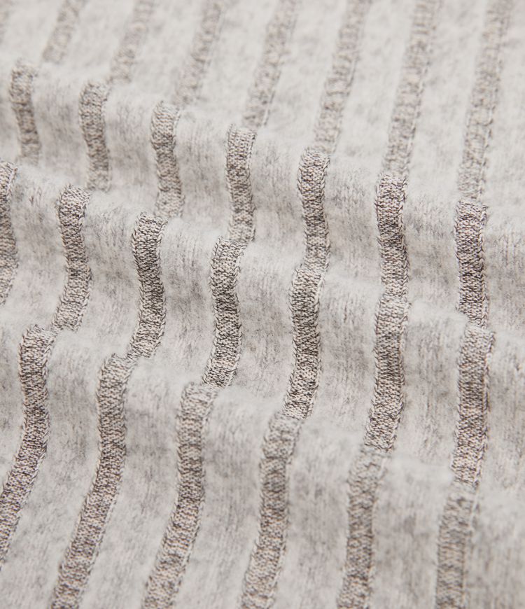 Manteau décontracté côtelé à manches longues avec fentes