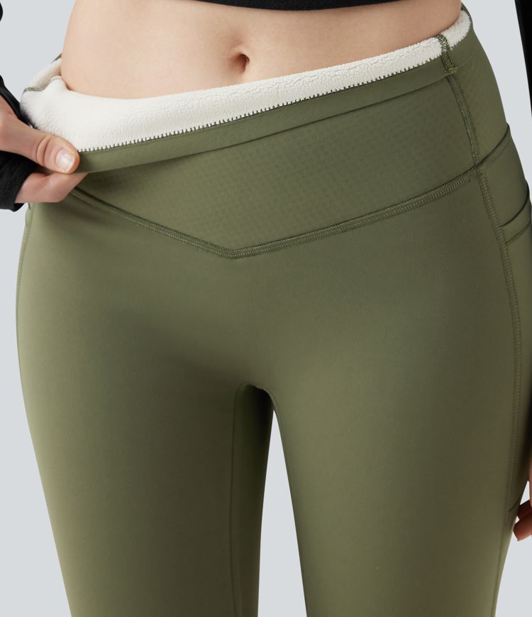 Halara UltraSculpt™ Extra Heat High Waisted Tummy Control Shaping Yoga Leggings with Pockets
