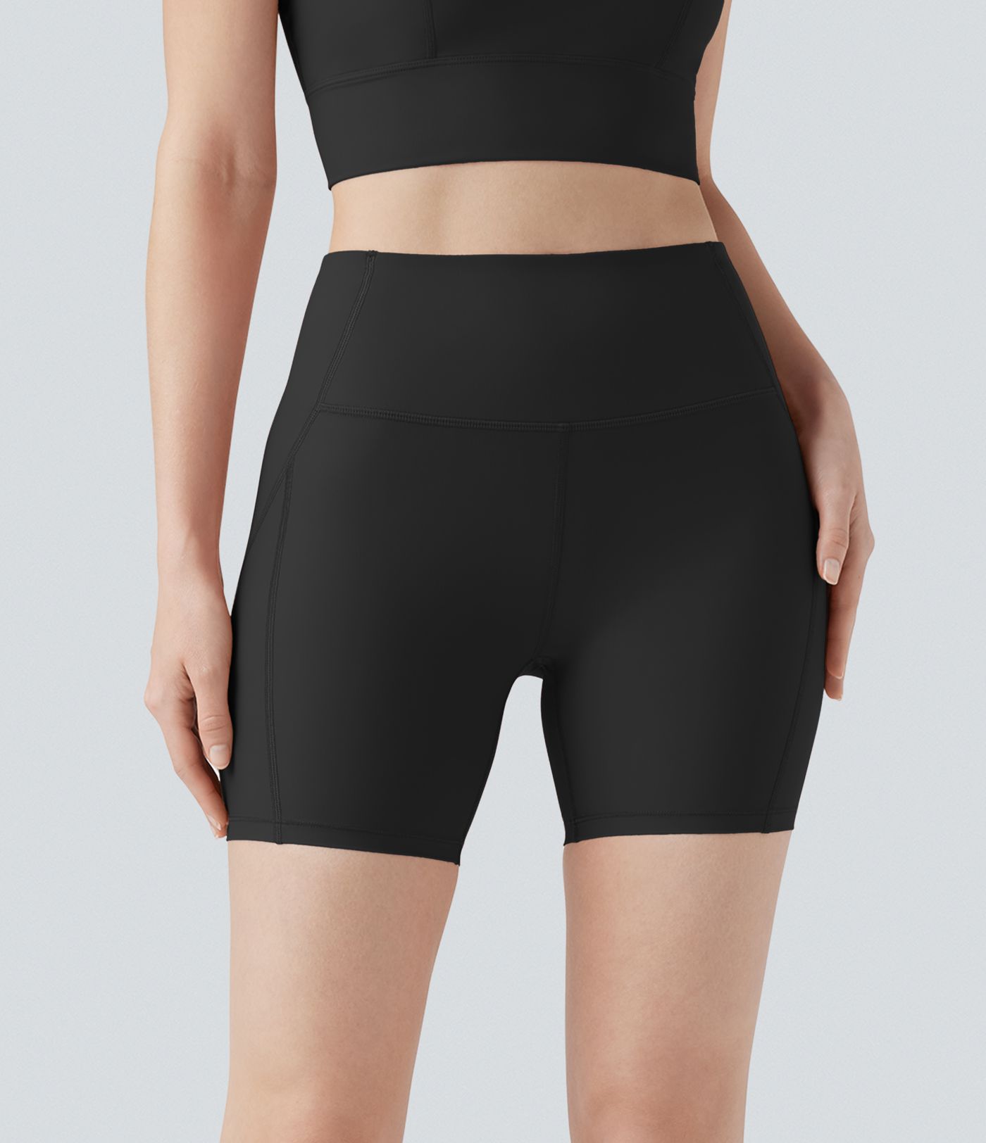 Land to Water High Waisted Bikini Bottom 5'' with Pocket