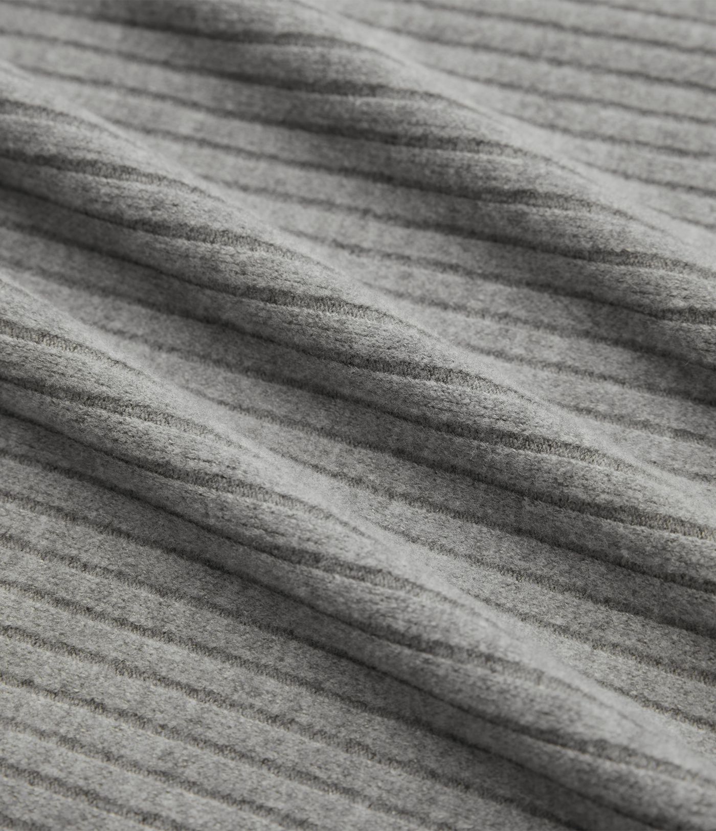 Ribbed Knit Henley Long Sleeve Casual Top