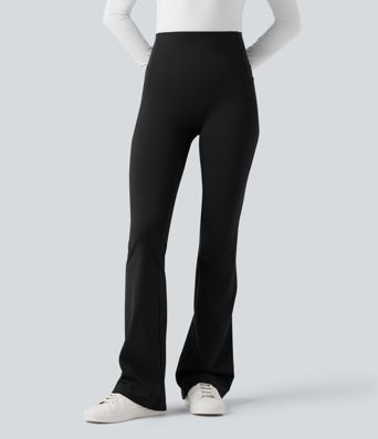 Patitoff™ 2.0 Pet Hair Resistant High Waisted Tummy Control Bootcut Casual Pants with Pockets