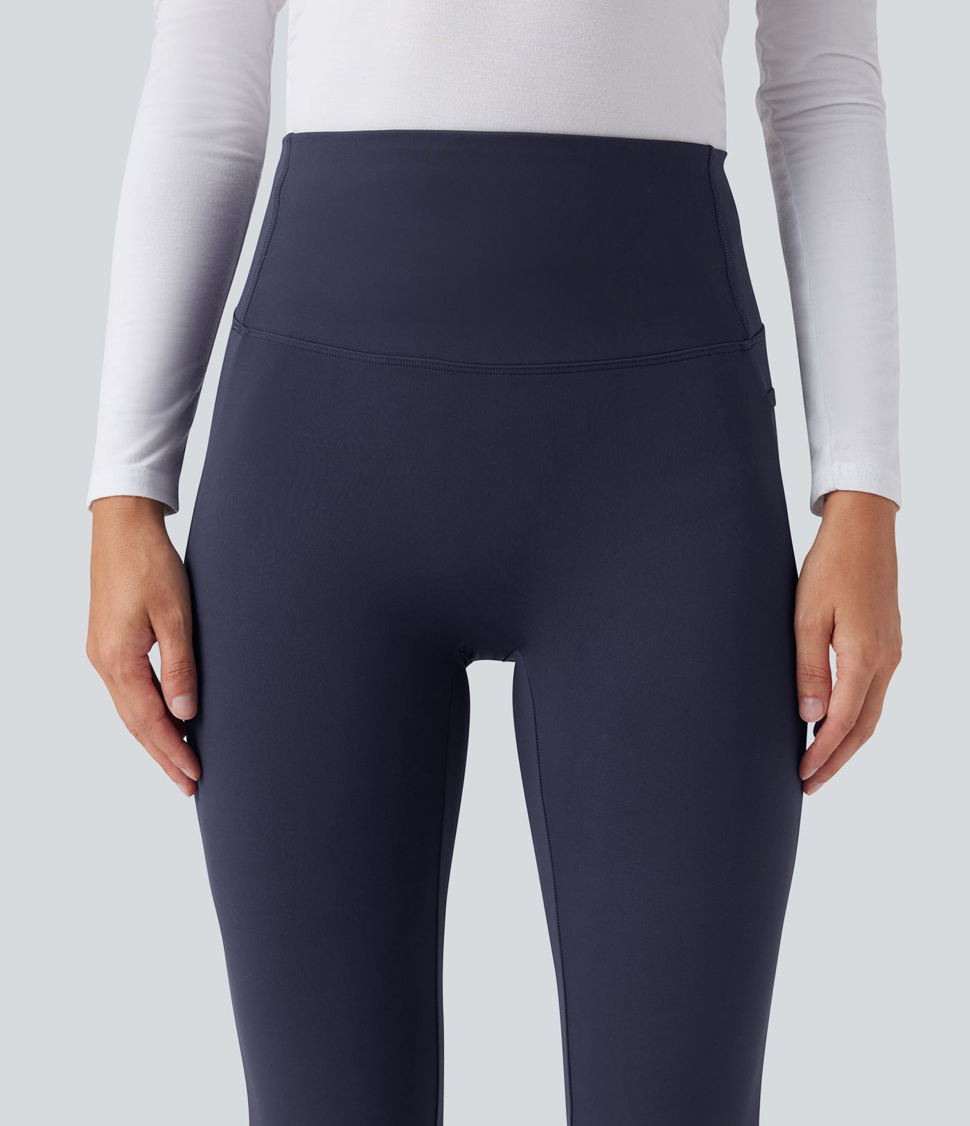 Patitoff™ 2.0 Pet Hair Resistant High Waisted Tummy Control Bootcut Casual Pants with Pockets