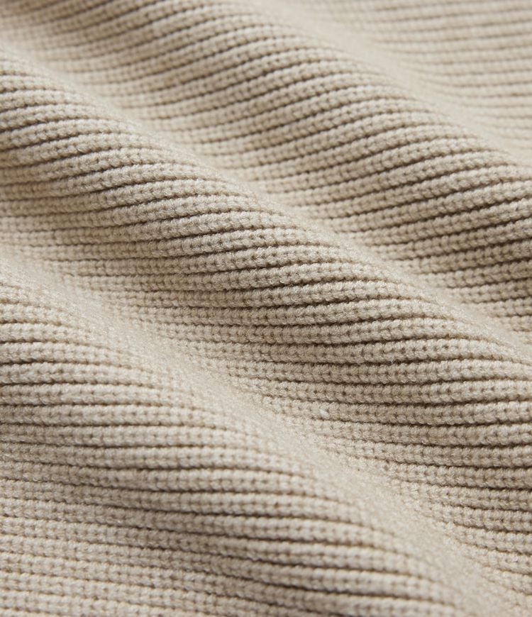 Lapel Half Zipper Long Sleeve Casual Sweater