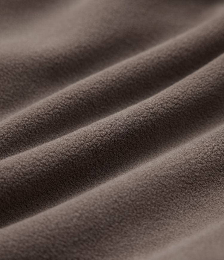 3-in-1 High-Neck Long Sleeve Thumb Holes Fleece Jacket &Quilted Vest with Pockets