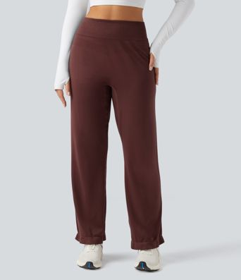 OneForm Seamless Flow High Waisted Straight Leg Yoga Pants