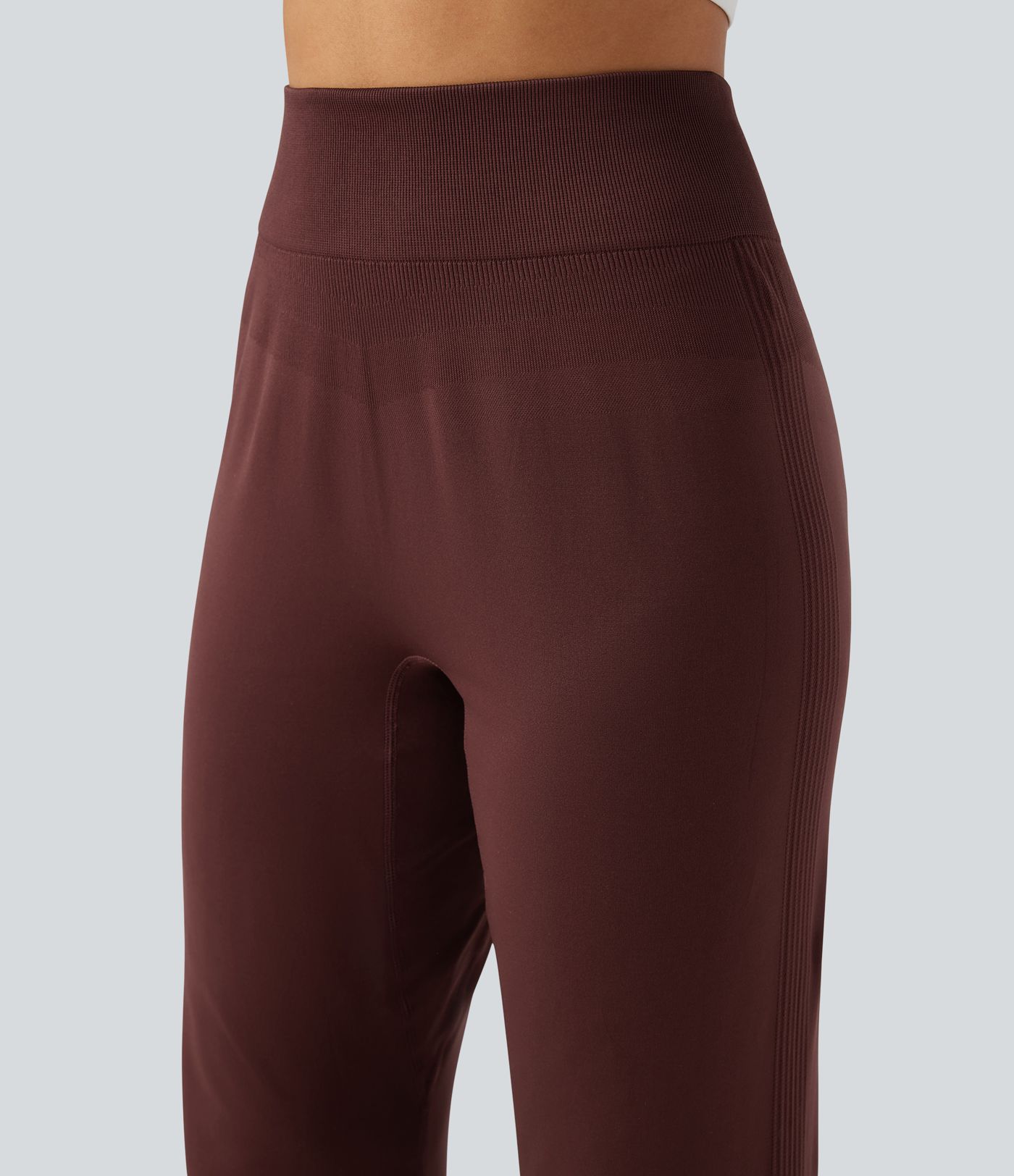 OneForm Seamless Flow High Waisted Straight Leg Yoga Pants