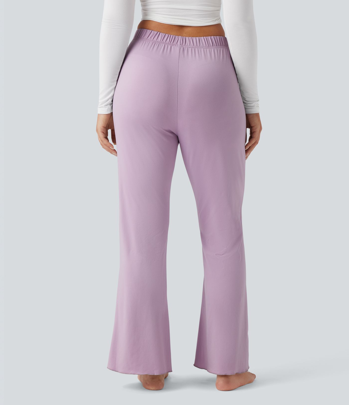 High Waisted Flare Lounge Pants
