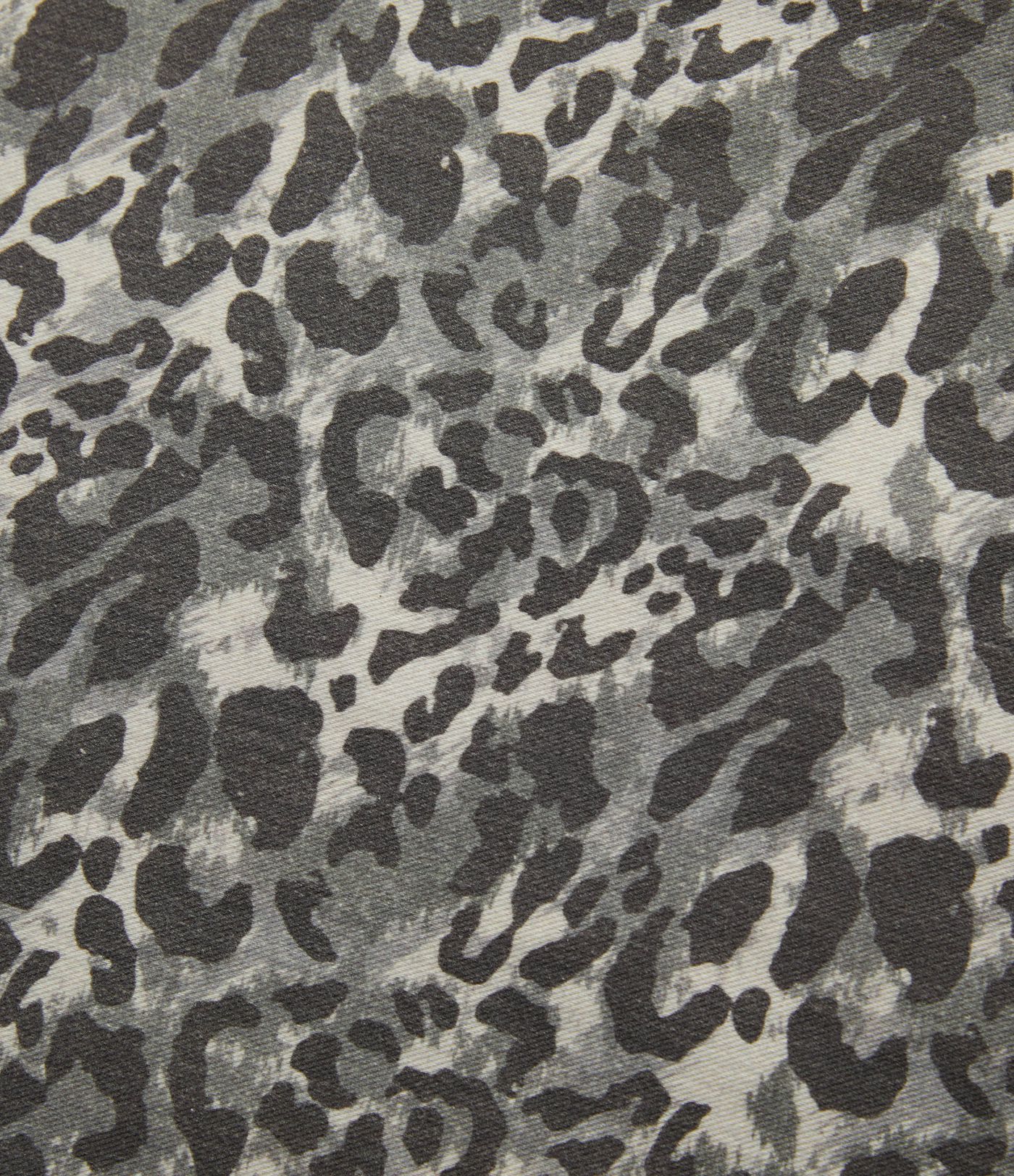 Halara Flex™ casual jeans met hoge taille, wijd uitlopende pijpen, strepen en luipaardprint, met zakken