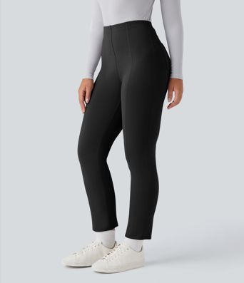 Halara Flex™ DayStretch High Waisted Tummy Control Slim Work Pants with Pockets