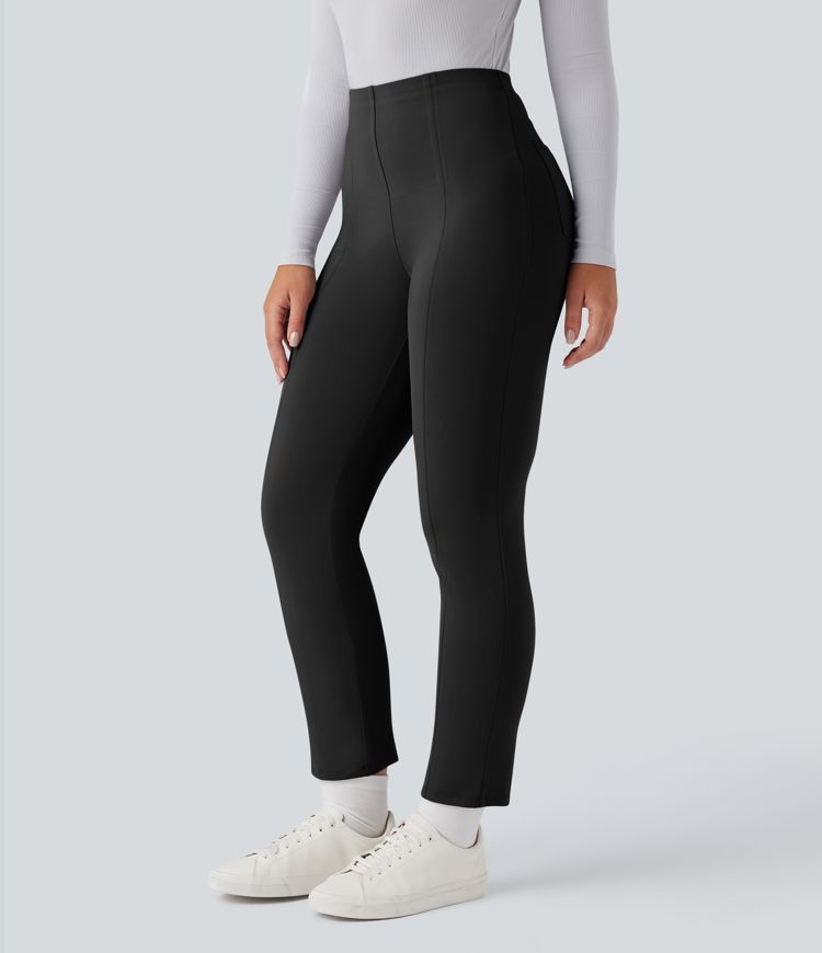 Halara Flex™ DayStretch High Waisted Tummy Control Slim Work Pants with Pockets