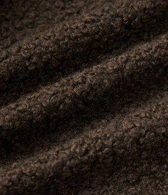 Long Sleeve Casual Sherpa Jacket with Pockets