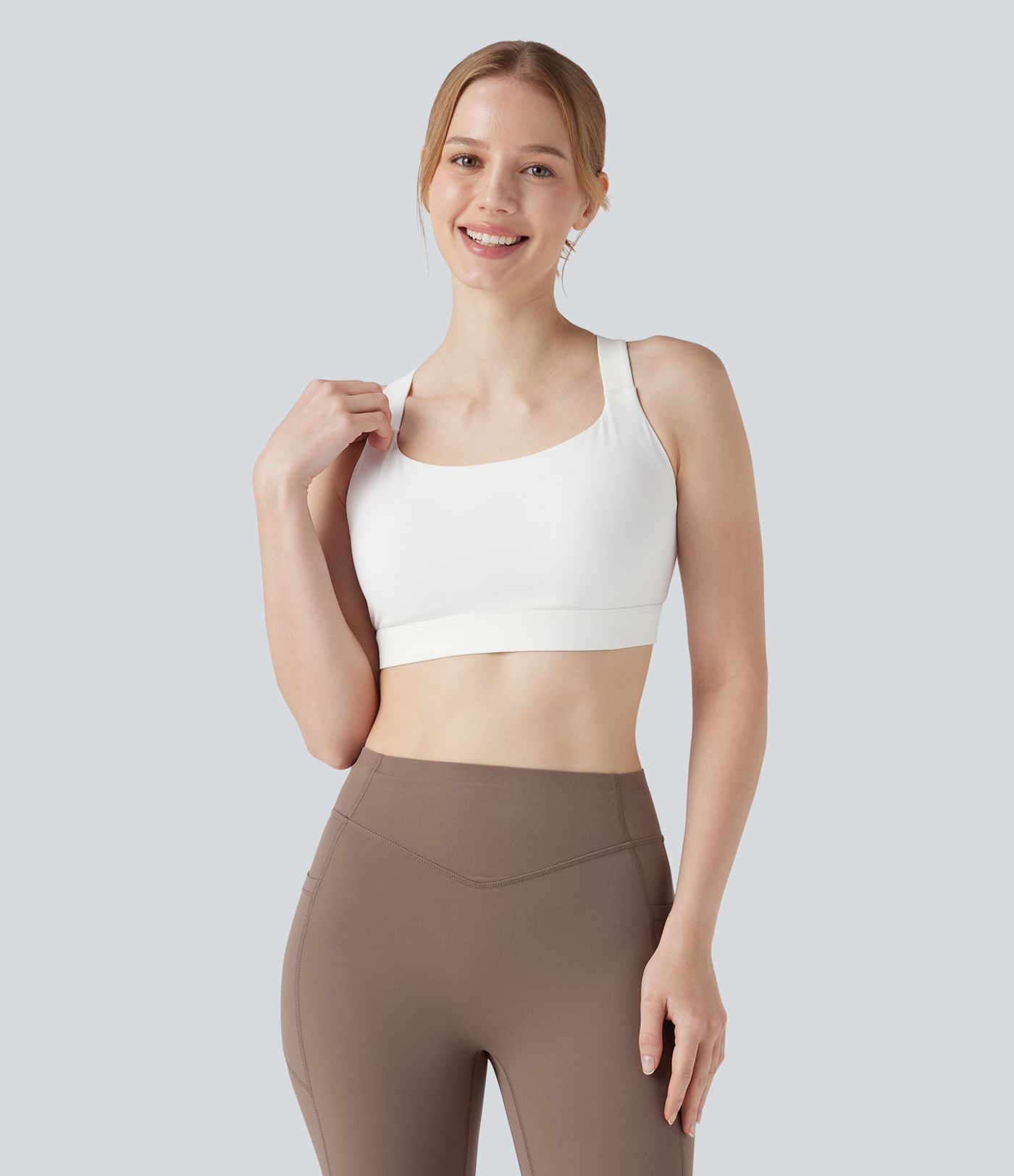 Medium Support Yoga Sports Bra