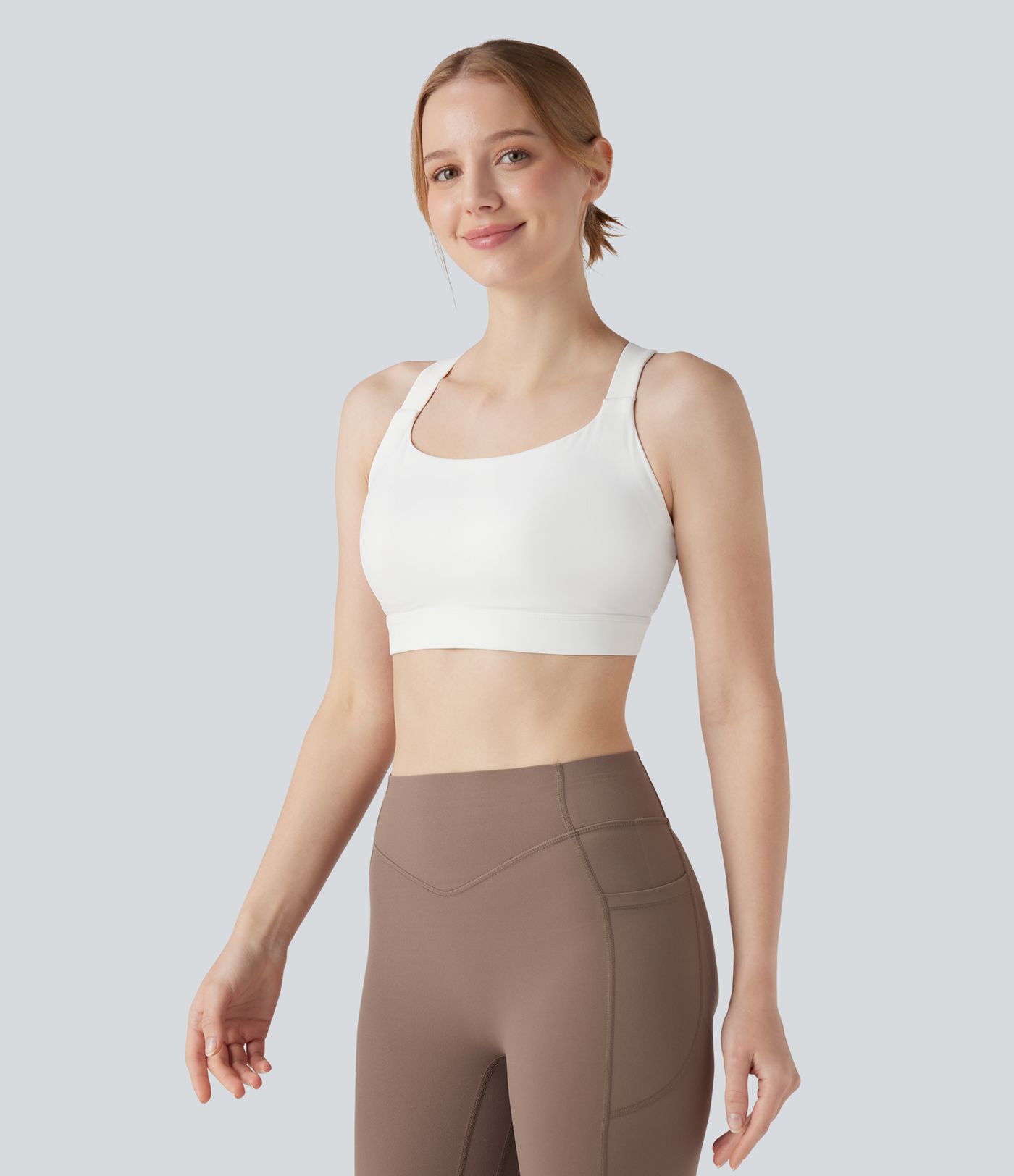 Medium Support Yoga Sports Bra