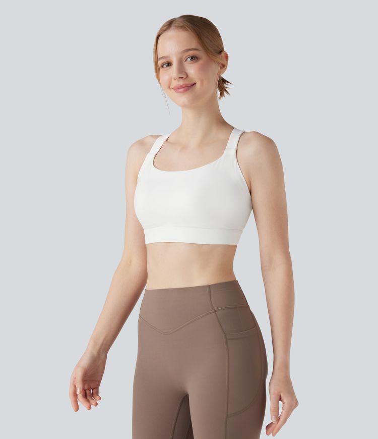 Medium Support Yoga Sports Bra