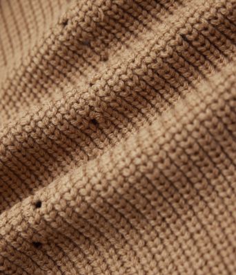 Bishop Long Sleeve Split Hem Hollow Out Casual Longline Cardigan