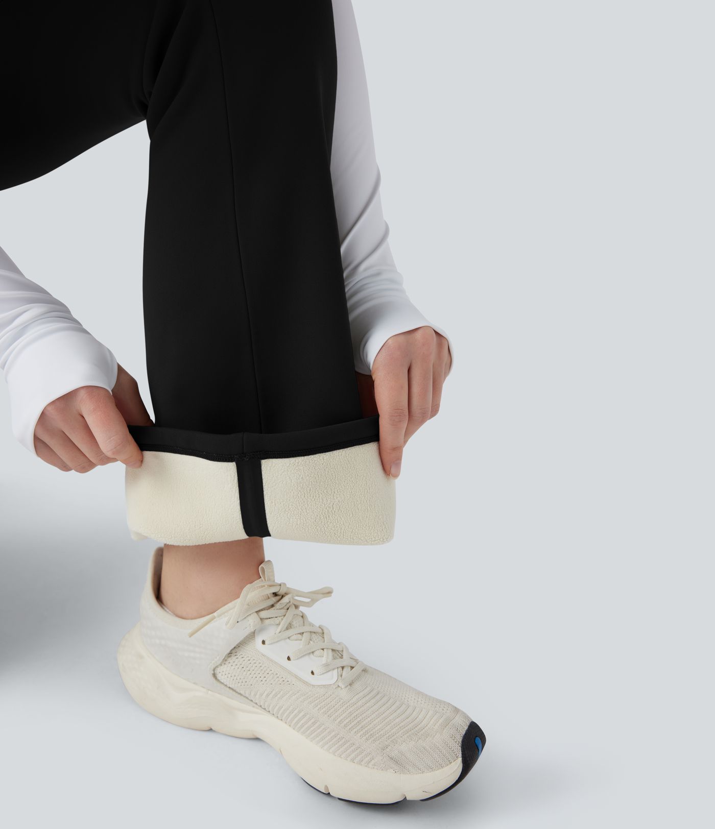 Halara UltraSculpt™ Extra Heat High Waisted Tummy Control Yoga Bootcut Leggings with Pockets