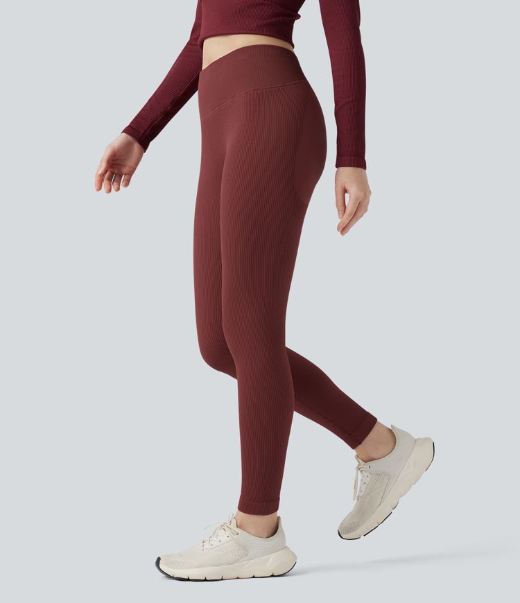 Seamless Flow High Waisted Yoga Leggings