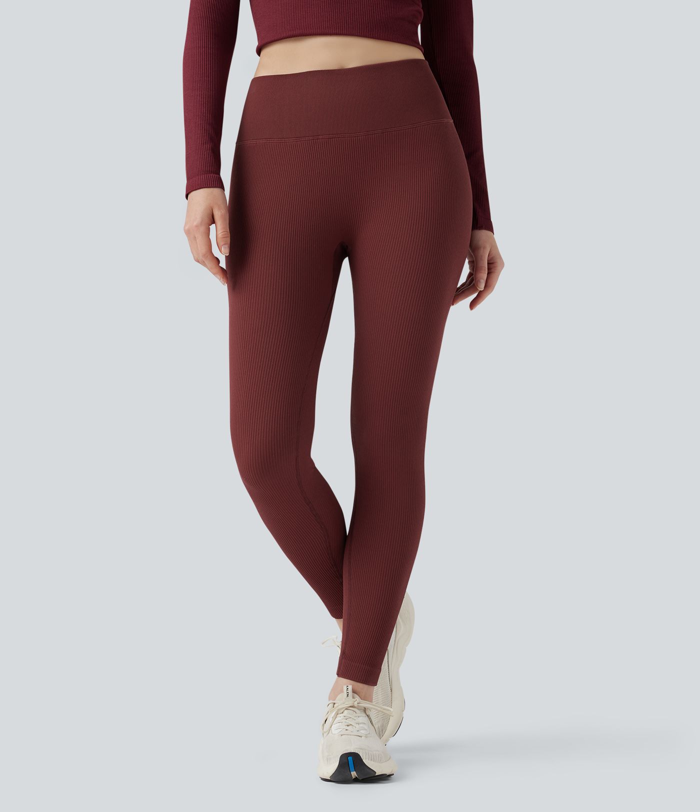 Leggings de yoga taille haute sans coutures